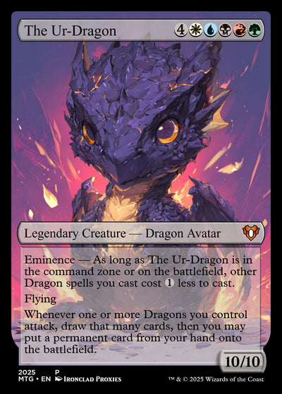 Custom FOIL The Ur-Dragon Proxy