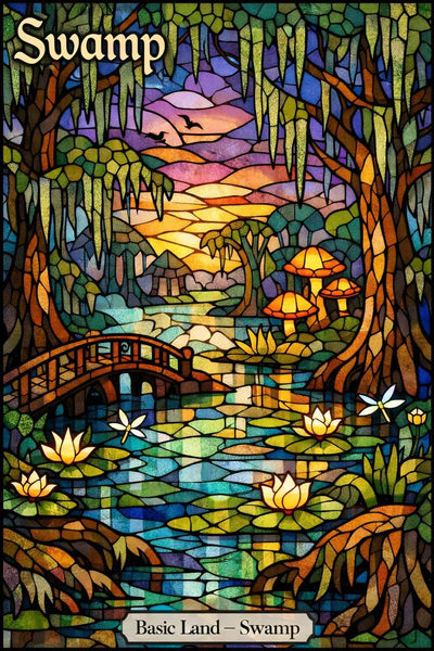 Full Custom Stained Glass Lands!