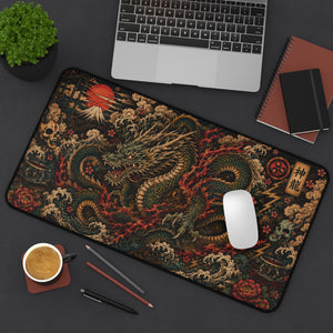 Japanese Traditional Dragon Desk Mat