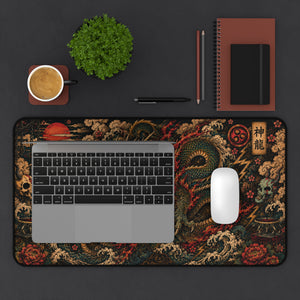 Japanese Traditional Dragon Desk Mat