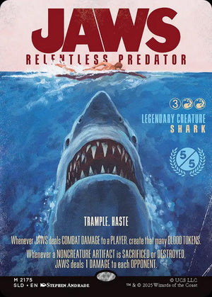 Jaws! Secret Lair Bundle! [Proxy] Foil/Non-Foil Cards!