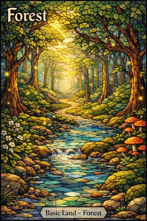 Full Custom Stained Glass Lands!