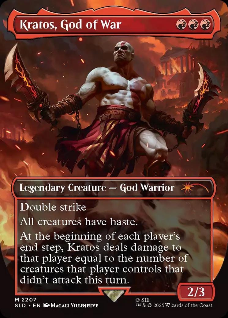 PlayStation God of War! Secret Lair Bundle! [Proxy] Foil/Non-Foil Cards!