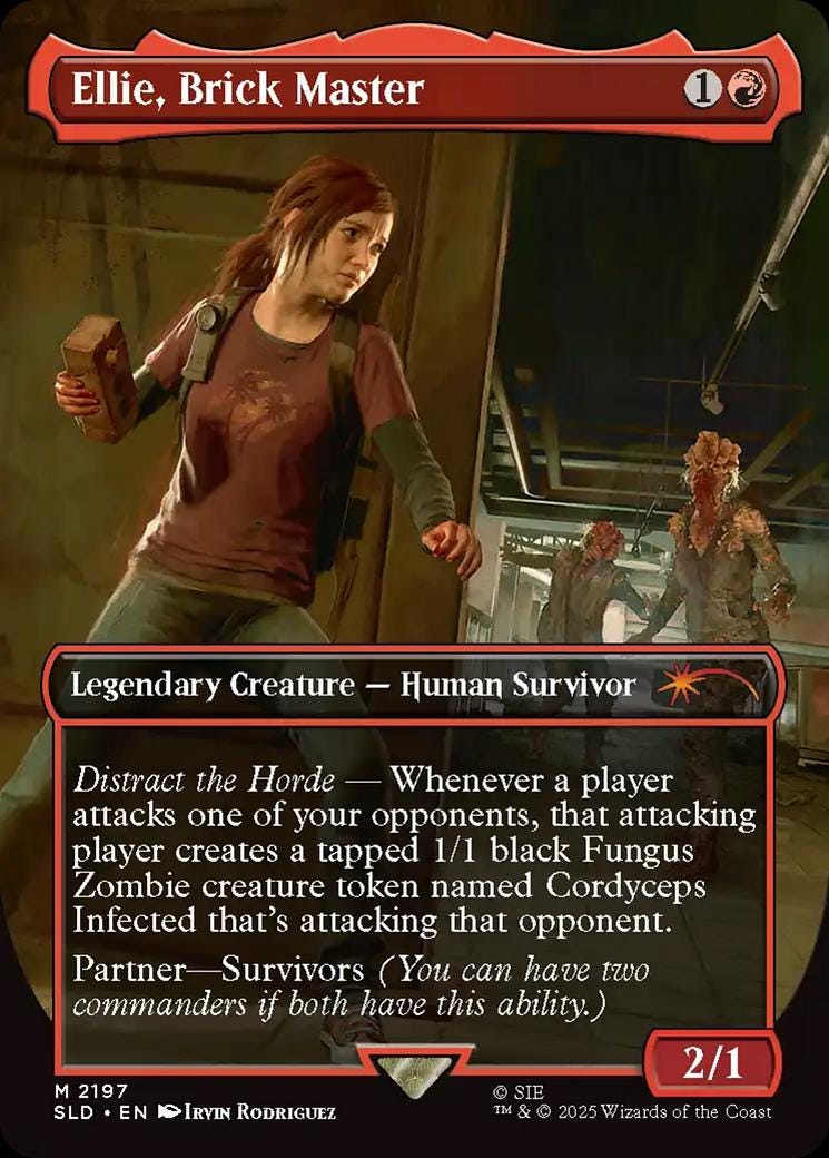 PlayStation Last of Us Pt. 1 AND Pt. 2! Secret Lair Bundle! [Proxy] Foil/Non-Foil Cards!