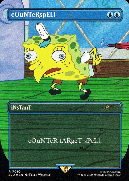 Spongebob Secret Lairs Bundle! [Proxy] Foil/Non-Foil 21 Cards!