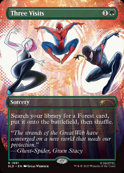 Spiderman Secret Lair Heroic Deeds Bundle! [Proxy] Foil/Non-Foil Cards!