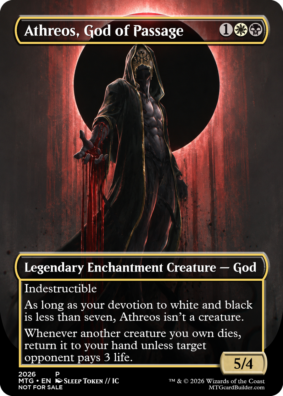 Custom Sleep Token [PROXY] 80 Card Set