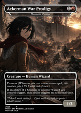 20 Card AOT Themed Set, Includes 2 Swamps and 2 Mountains