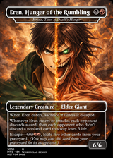20 Card AOT Themed Set, Includes 2 Swamps and 2 Mountains