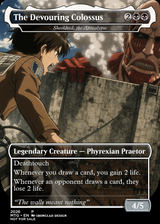 20 Card AOT Themed Set, Includes 2 Swamps and 2 Mountains