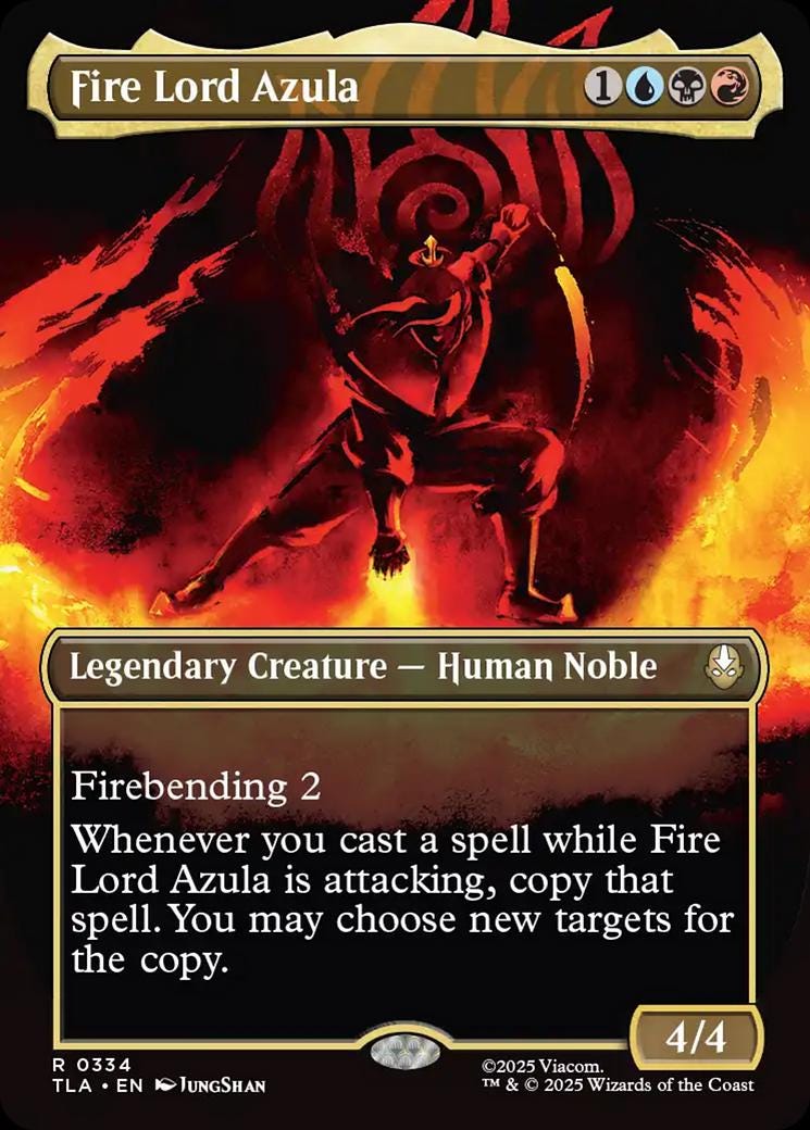 Fire Lord Azula [PROXY] Borderless Battle Pose