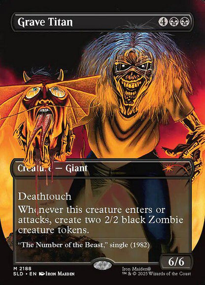 Iron Maiden! Secret Lair Bundle! [Proxy] Foil/Non-Foil Cards!