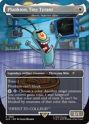 Spongebob Secret Lairs Bundle! [Proxy] Foil/Non-Foil 21 Cards!