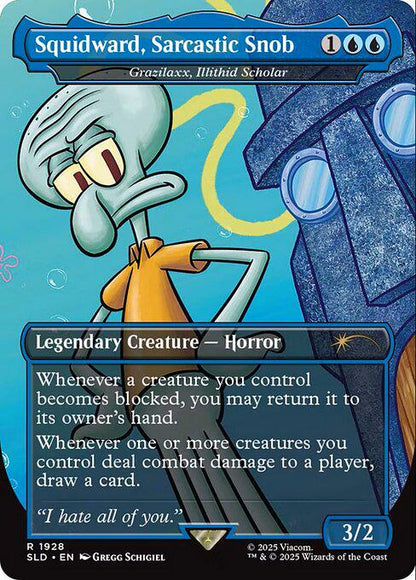 Spongebob Secret Lairs Bundle! [Proxy] Foil/Non-Foil 21 Cards!