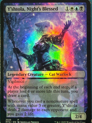 Custom Foil Y'shtola, Night's Blessed proxy!